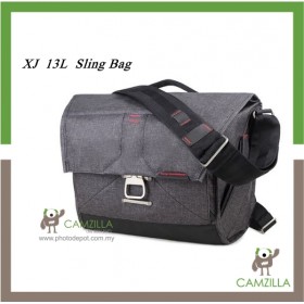 XJ 13L Sling Bag ( Dark Grey )